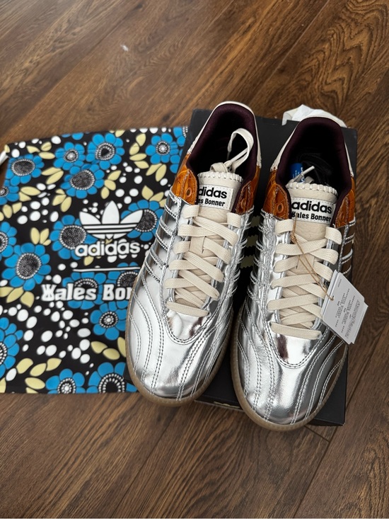 adidas Shoes - adidas x Wales Bonner MN Samba Metallic sneakers - size 7.5